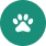 Icon service paw