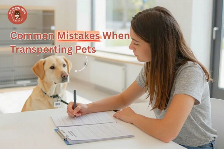 Common Mistakes Made by Pet Owners When Transporting Pets